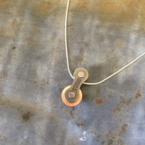 Chain & Washer Necklace